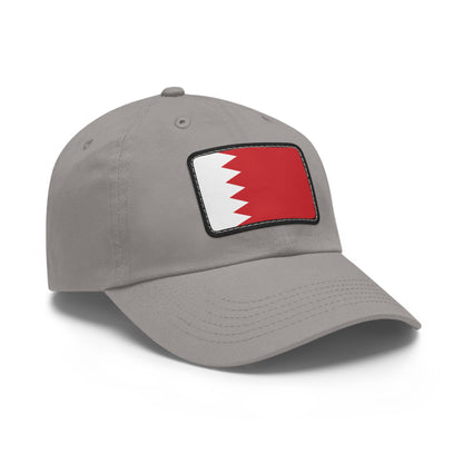 Flag Village Bahrain Flag Hat Cap with Leather Patch