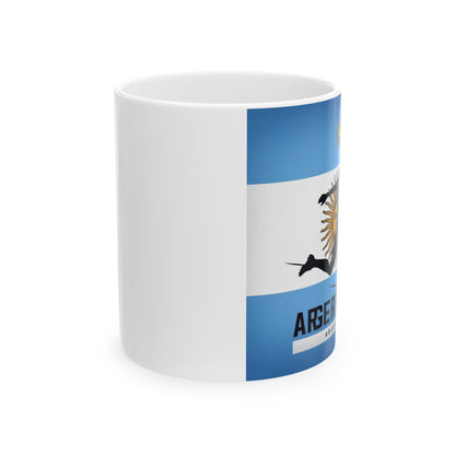 Flag Village ARGENTINA Sporting Flag Ceramic Coffee Mug 11oz ARG0005