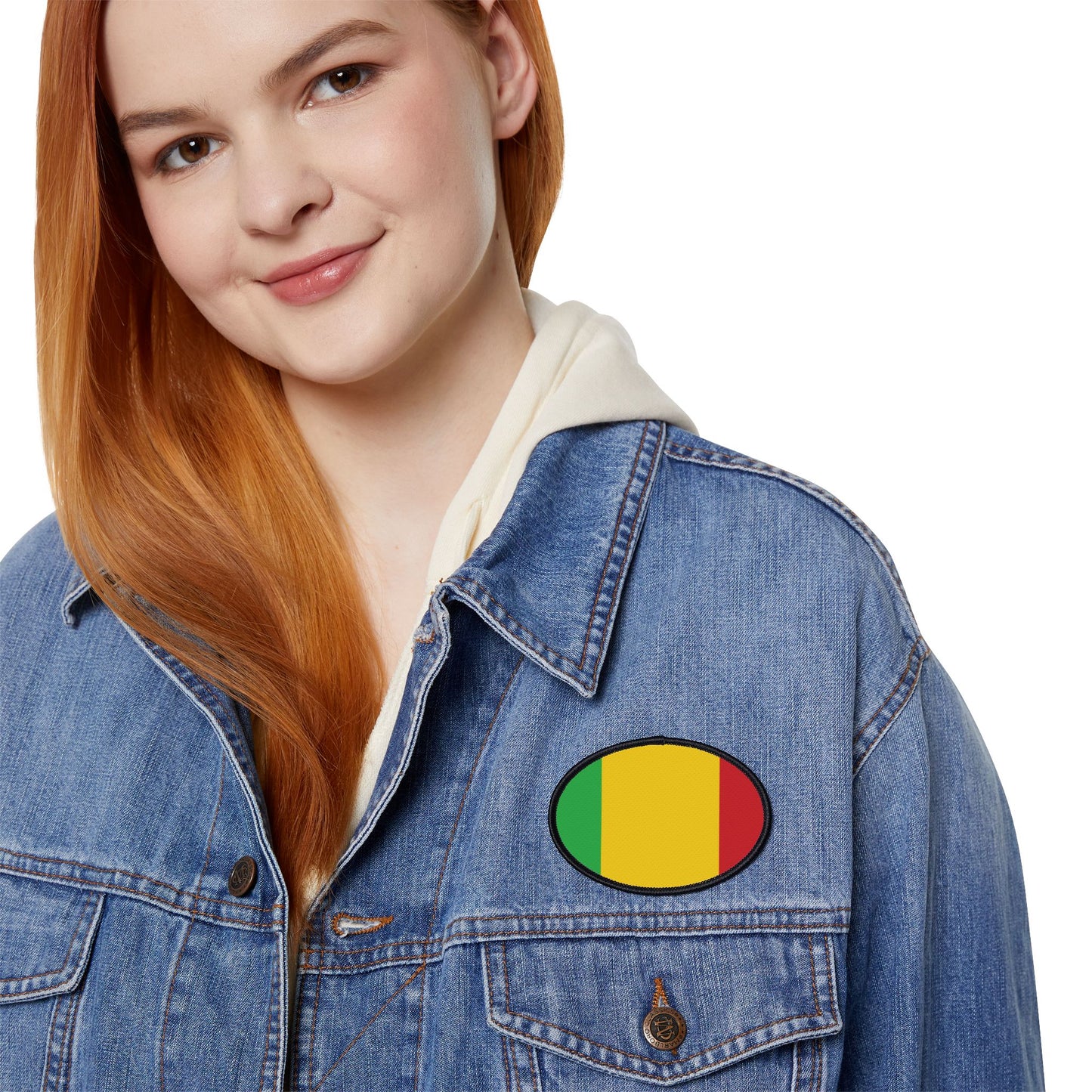 Flag Village Mali Flag Embroidery Iron-On Patches