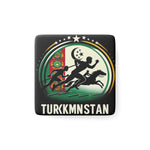 Flag Village Turkmenistan National Flag Magnet 2" x 2"