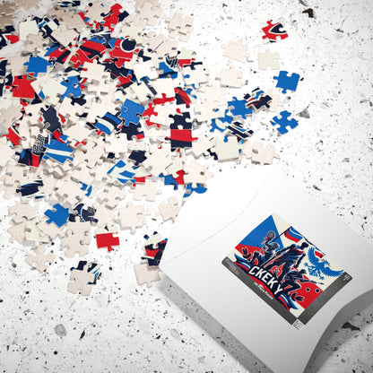 Flag Village Czech Sporting Flag Puzzle (110, 252, 520, 1014-piece) CZE0001