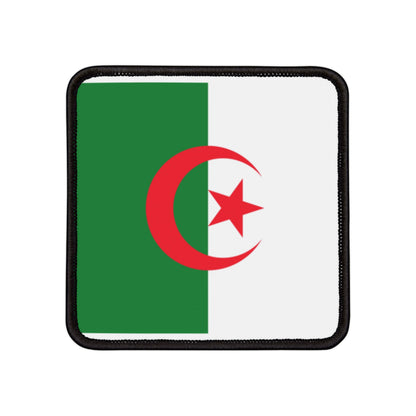 Flag Village Algeria Flag Embroidery Iron-On Patches