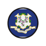 Flag Village Connecticut State Flag Embroidery Iron-On Patches