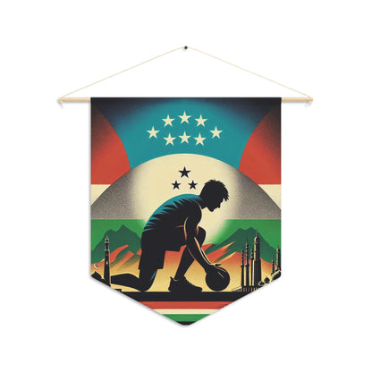Flag Village Tajikistan Flag Pennant Sporting Home Wall decoration TJK0001