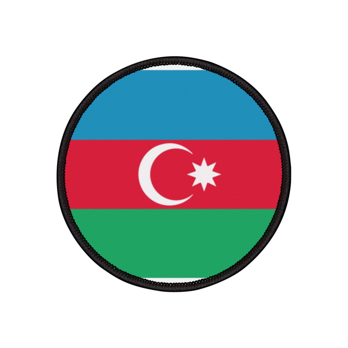 Flag Village Azerbaijan Flag Embroidery Iron-On Patches