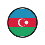 Flag Village Azerbaijan Flag Embroidery Iron-On Patches