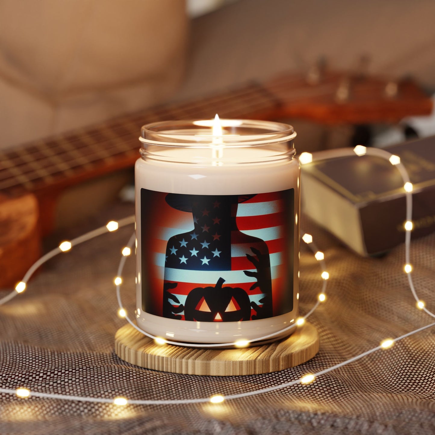 Flag Village Halloween Pretty Witch Scented Soy Candle, 9oz HW0058
