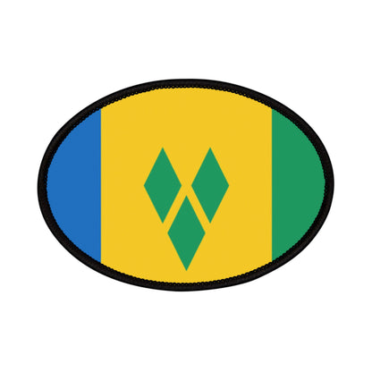 Flag Village Saint Vincent And The Grenadines Flag Embroidery Iron-On Patches