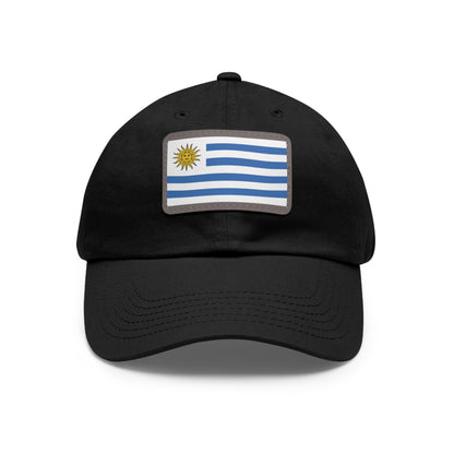 Flag Village Uruguay Flag Hat Cap with Leather Patch