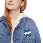 Flag Village Nicaragua Flag Embroidery Iron-On Patches