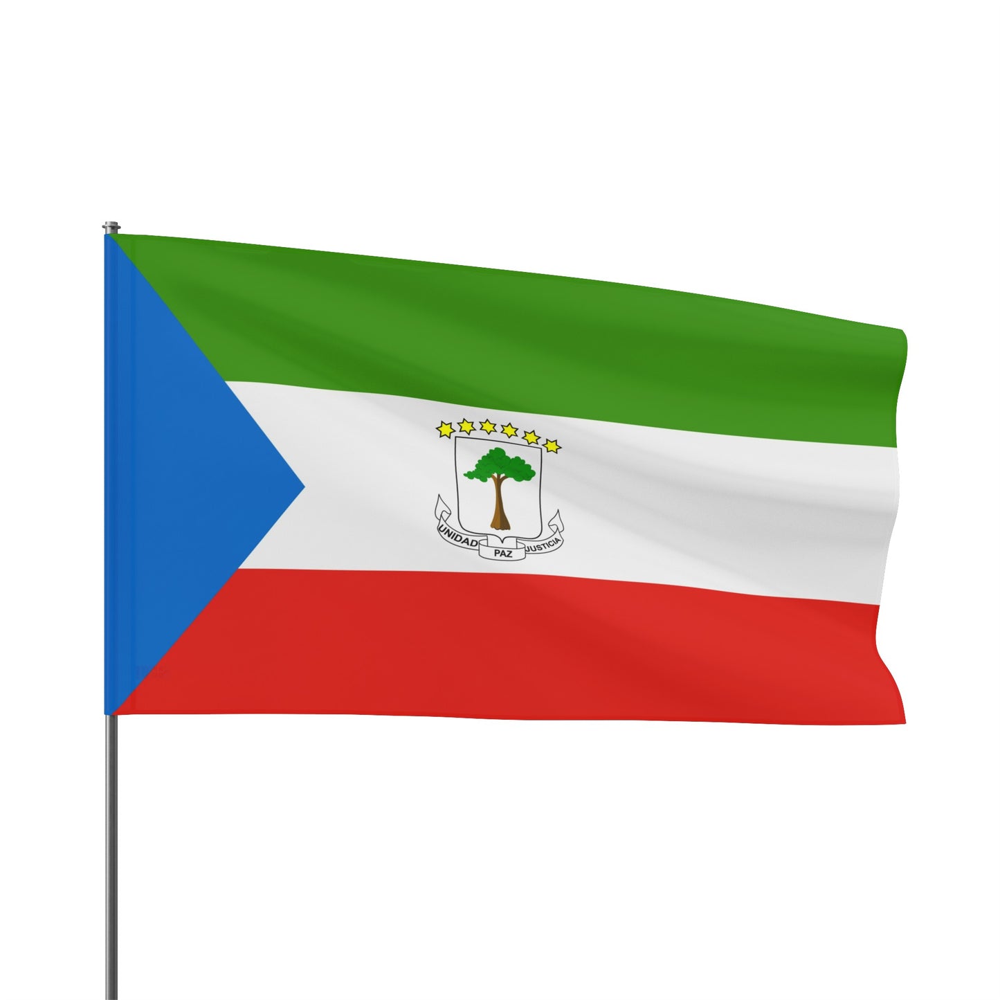 Flag Village Equatorial Guinea Flag 18" x 12" / 36" x 24" / 60" x 36"