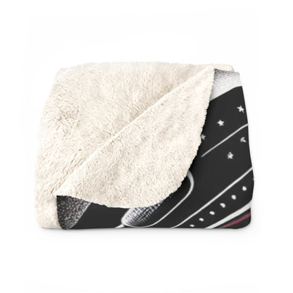 Flag Village Hungary Sporting Flag Sherpa Fleece Blanket HUN0001