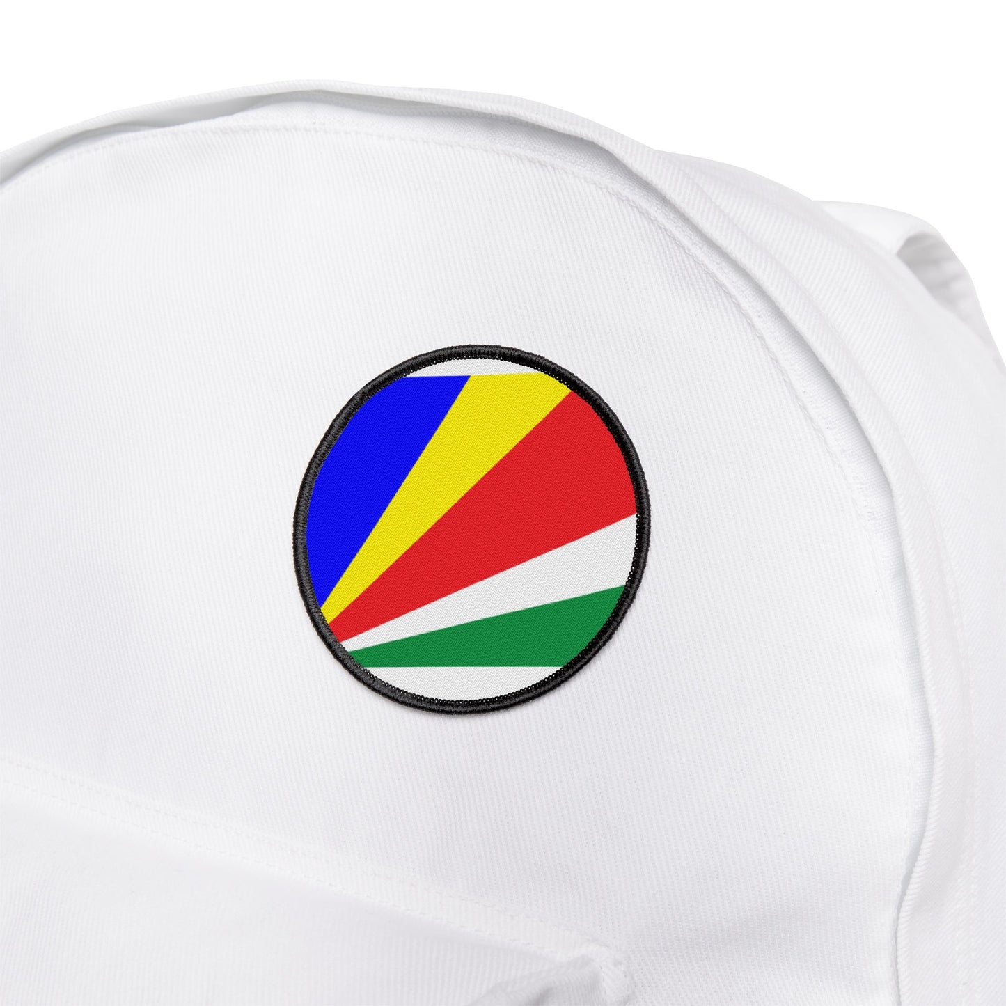 Flag Village Seychelles Flag Embroidery Iron-On Patches