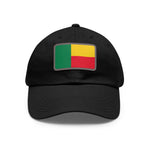 Flag Village Benin Flag Hat Cap with Leather Patch