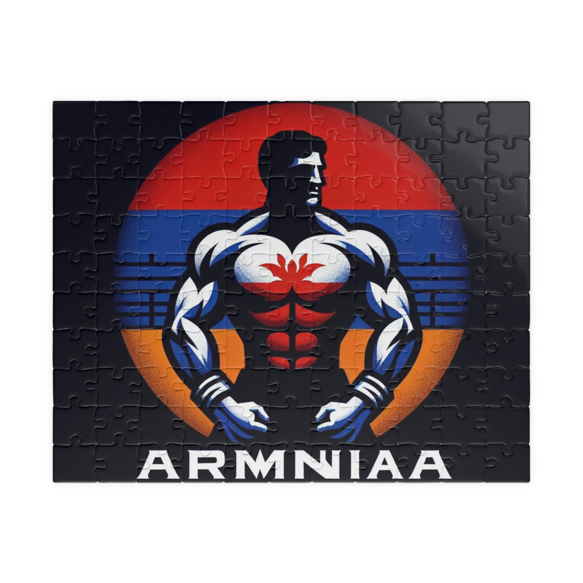 Flag Village Armenia Sporting Flag Puzzle