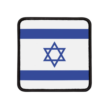 Flag Village Israel Flag Embroidery Iron-On Patches