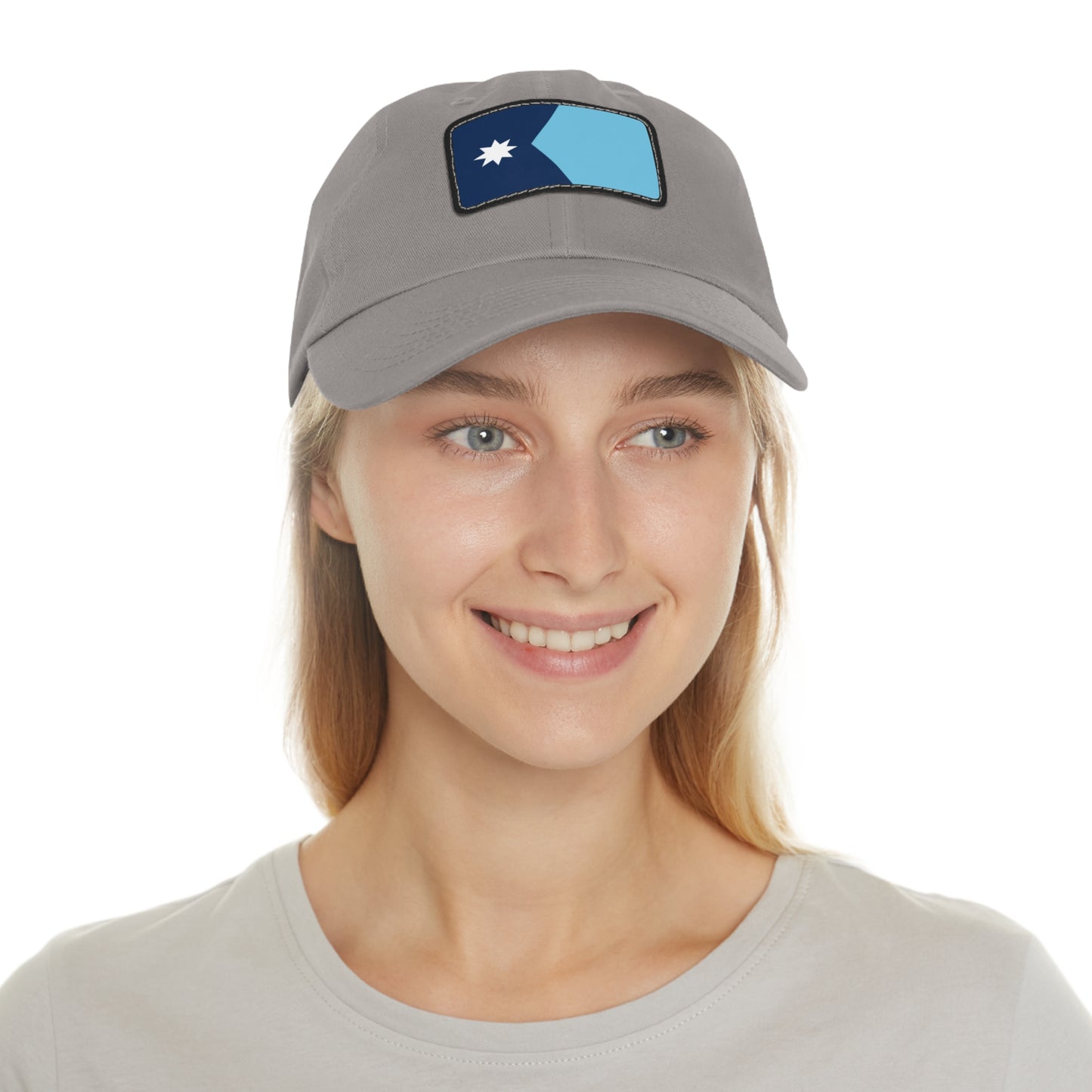 Flag Village USA Minnesota State Flag Hat Cap with Leather Patch