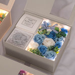 Flag Village Creative Valentine's Day Gift Soap Rose Flower Gift Box