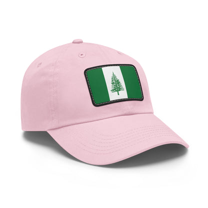 Flag Village Norfolk Island Flag Hat Cap with Leather Patch