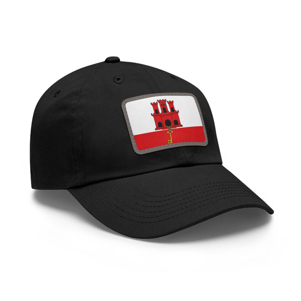 Flag Village Gibraltar Flag Hat Cap with Leather Patch