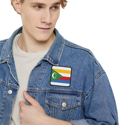 Flag Village Comoros Flag Embroidery Iron-On Patches