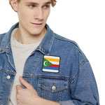 Flag Village Comoros Flag Embroidery Iron-On Patches