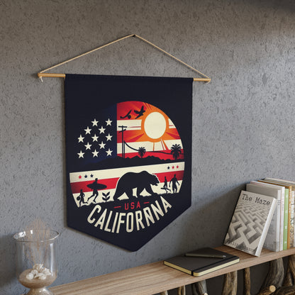 Flag Village California State Flag Pennant Sporting Home Wall decoration CA0002