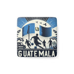 Flag Village Guatemala Flag Sporting Porcelain Magnet, Square GTM0005