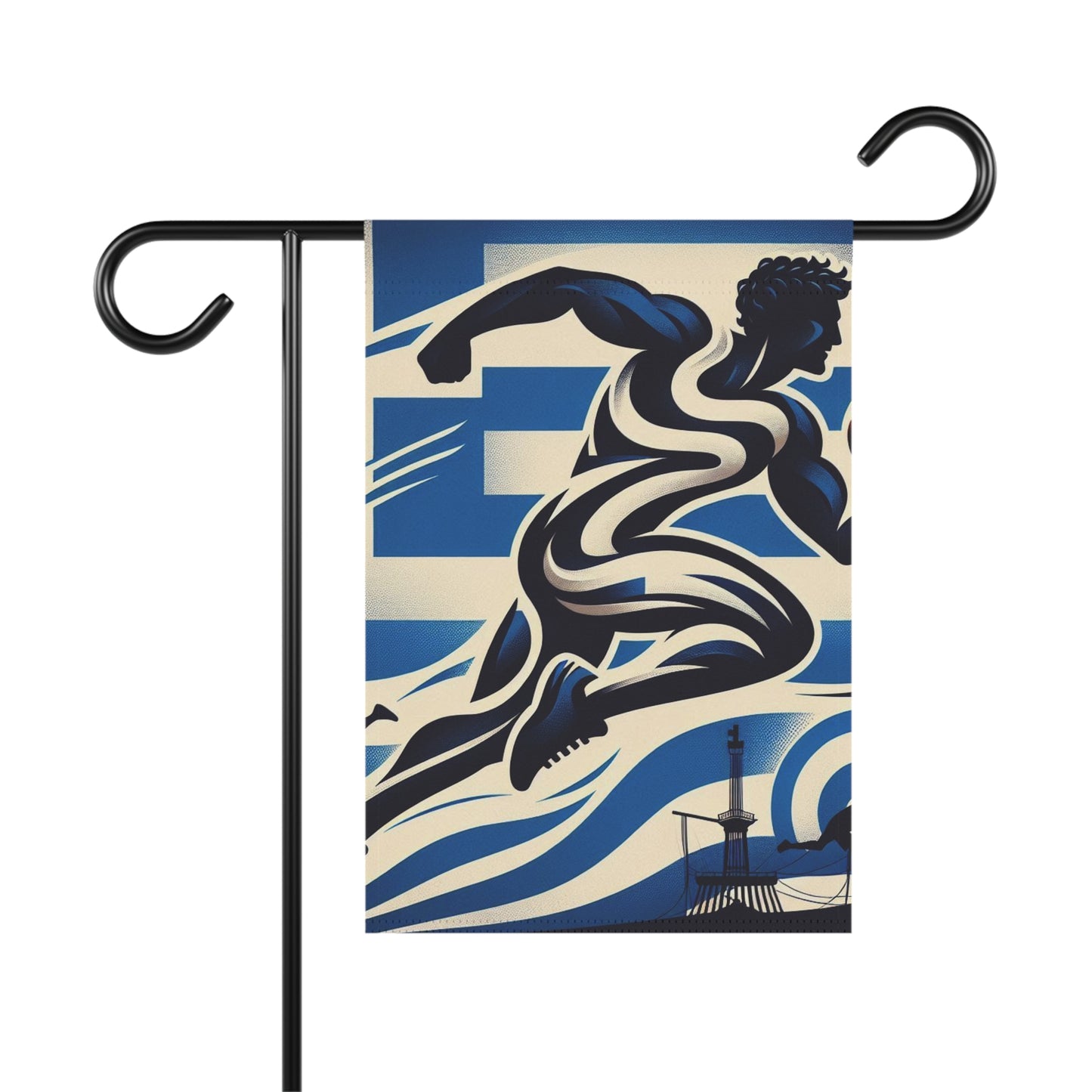 Flag Village Greece Flag Sporting Garden & House Banner GRC0003