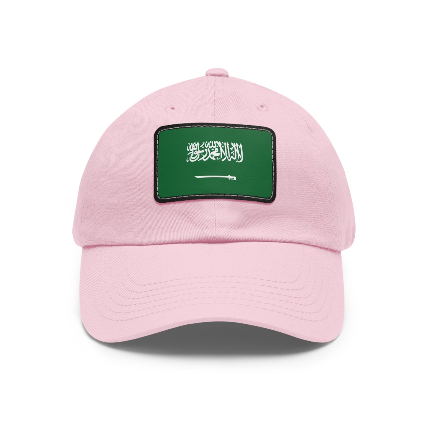 Flag Village Saudi Arabia Flag Hat Cap with Leather Patch