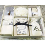 Flag Village European and American bathrooms suit, bathing suit, pottery and bathroom, five pieces of bathroom accessories bath gift box wholesale