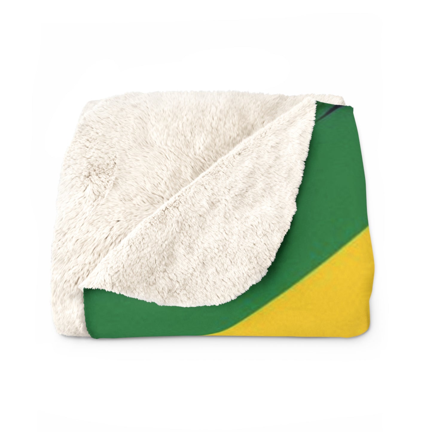 Flag Village BRAZIL Sporting Flag Sherpa Fleece Blanket BRA0014