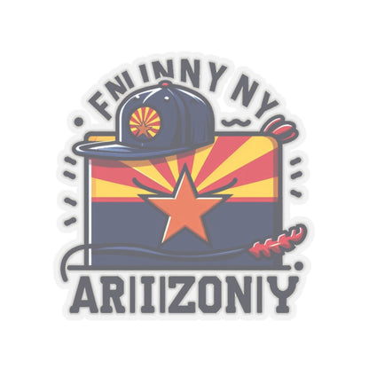 Flag Village USA Arizona State Flag Sticker 2", 3", 4", 6" AZ01