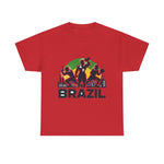 Flag Village Brazil Sporting Flag T-SHIRT Heavy Cotton Tee BRA0005