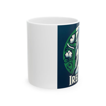 Flag Village IREAND Sporting Flag Ceramic Coffee Mug 11oz IRL0002