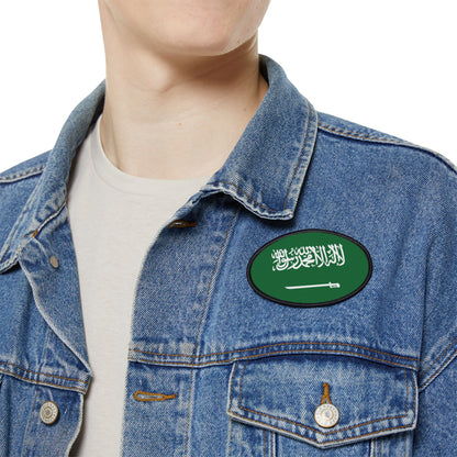 Flag Village Saudi Arabia Flag Embroidery Iron-On Patches