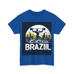 Flag Village Brazil Sporting Flag T-SHIRT Heavy Cotton Tee BRA0003