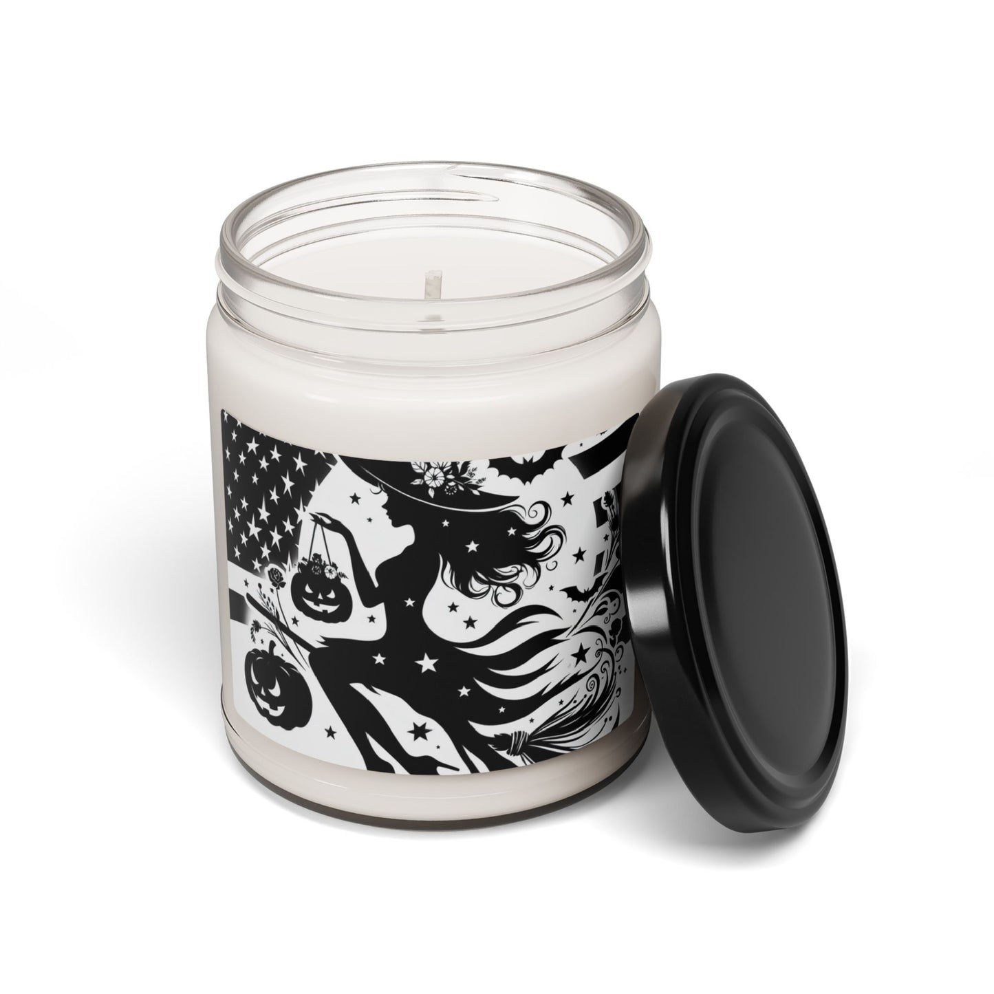 Flag Village Halloween Pretty Witch Scented Soy Candle, 9oz HW0022
