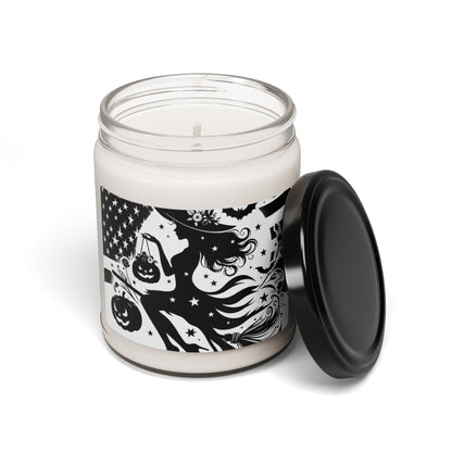 Flag Village Halloween Pretty Witch Scented Soy Candle, 9oz HW0022