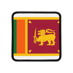 Flag Village Sri Lanka Flag Embroidery Iron-On Patches