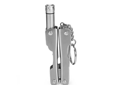 Flag Village Outdoor SOS box emergency box small iron box camping multi-purpose tool emergency equipment set