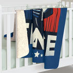 Flag Village France Sporting Flag Sherpa Fleece Blanket FRA0009