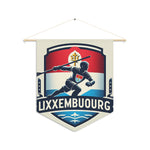 Flag Village Luxembourg Flag Pennant Sporting Home Wall decoration LUX0001
