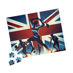 Flag Village United Kingdom Sporting Flag Puzzle (110, 252, 520, 1014-piece) UK0015