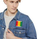 Flag Village Guinea Flag Embroidery Iron-On Patches