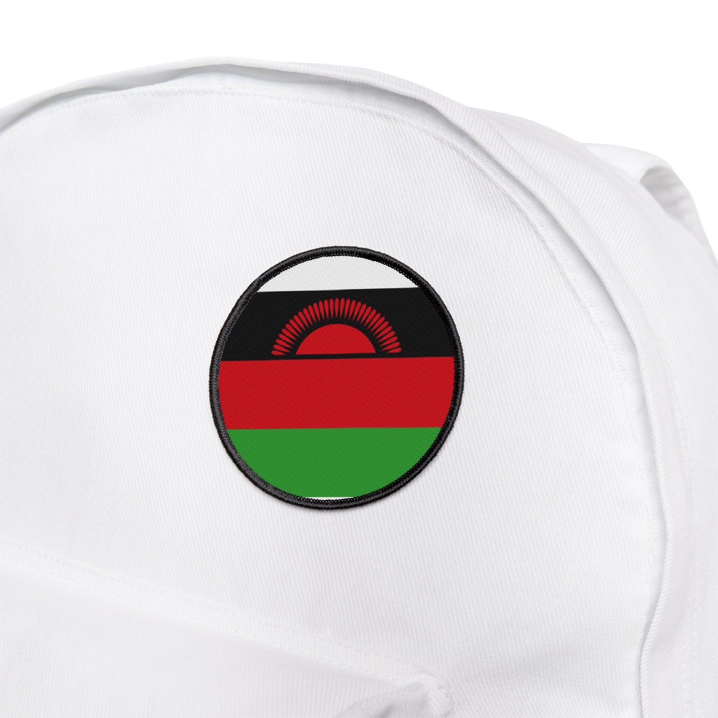 Flag Village Malawi Flag Embroidery Iron-On Patches