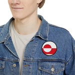 Flag Village Greenland Flag Embroidery Iron-On Patches