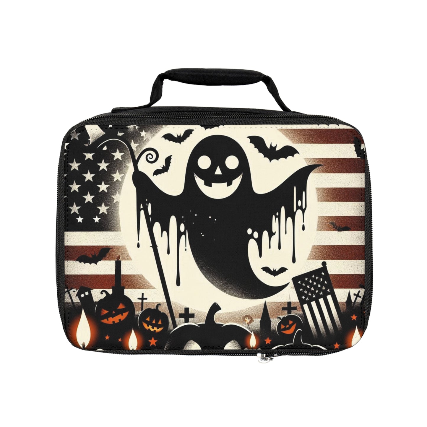 Flag Village Halloween Witch Lunch Bag HW0076