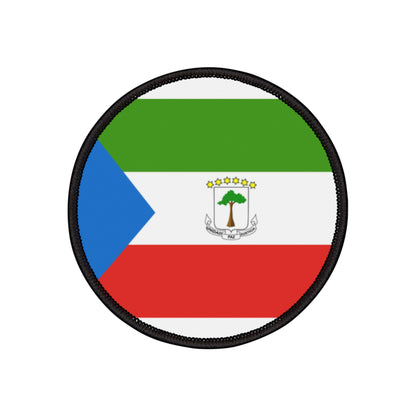 Flag Village Equatorial Guinea Flag Embroidery Iron-On Patches