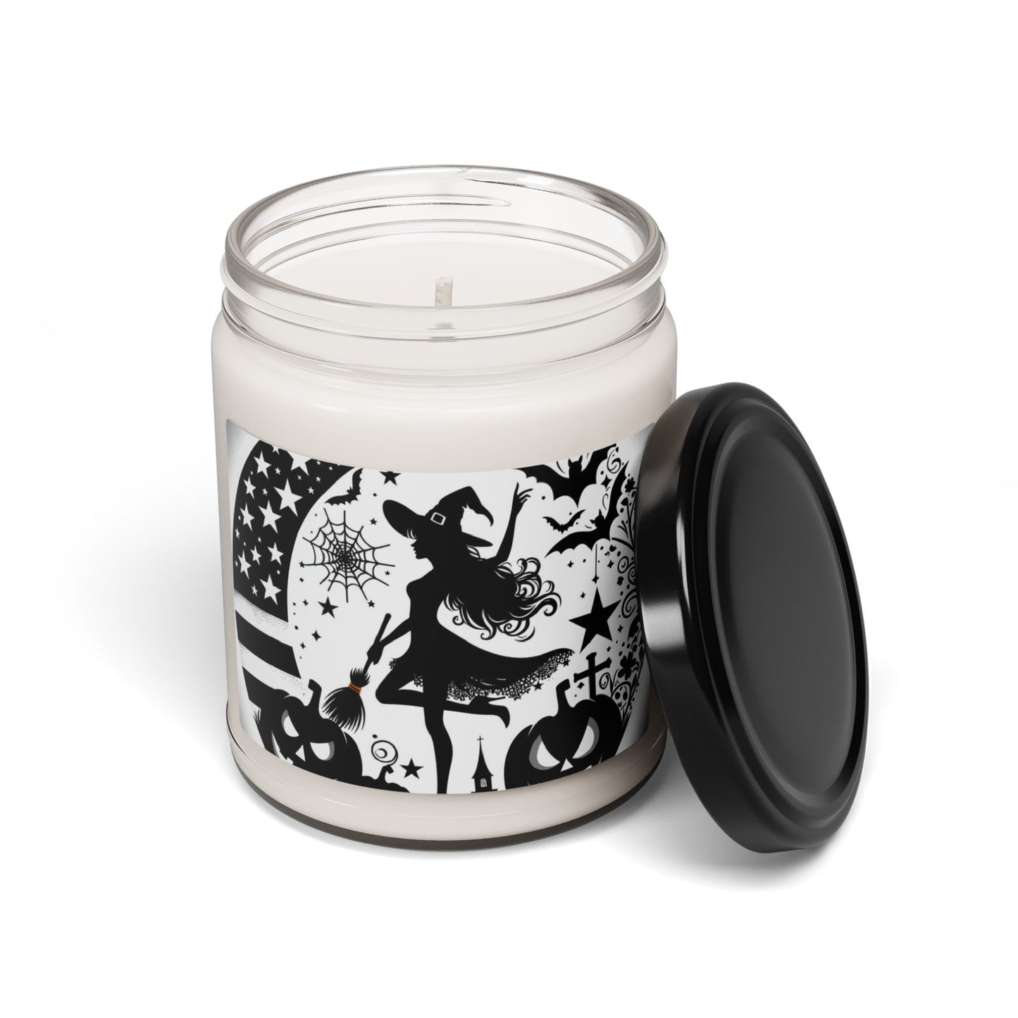 Flag Village Halloween Pretty Witch Scented Soy Candle, 9oz HW0034